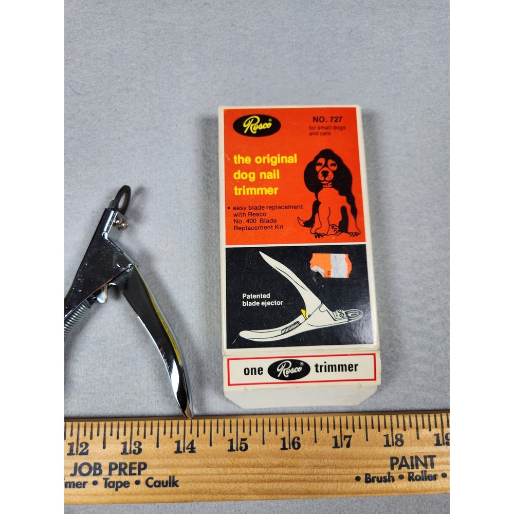 Resco No. 727 Nail Clipper‎ Dog Trimmer for Small Dogs & Cats USA Made